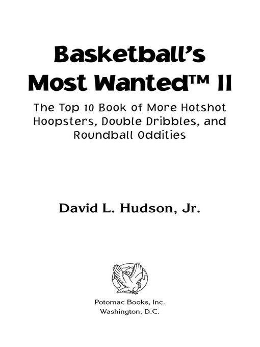 Title details for Basketball's Most Wanted™ II by David L. Hudson Jr. - Available